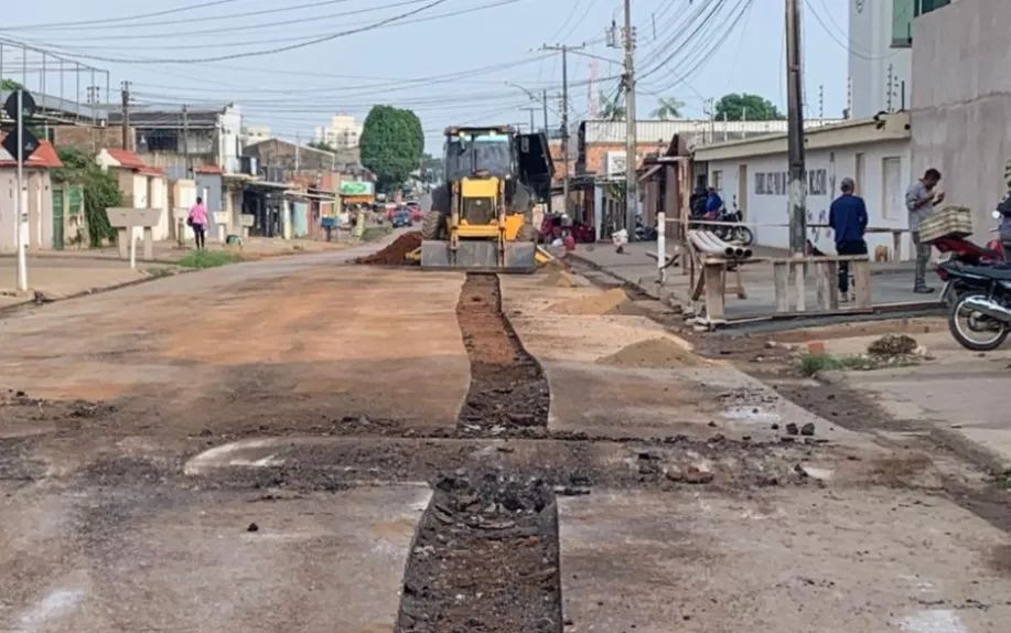 Nova lei obriga empresas a repararem ruas e calçadas após obras em Porto Velho sob pena de multa