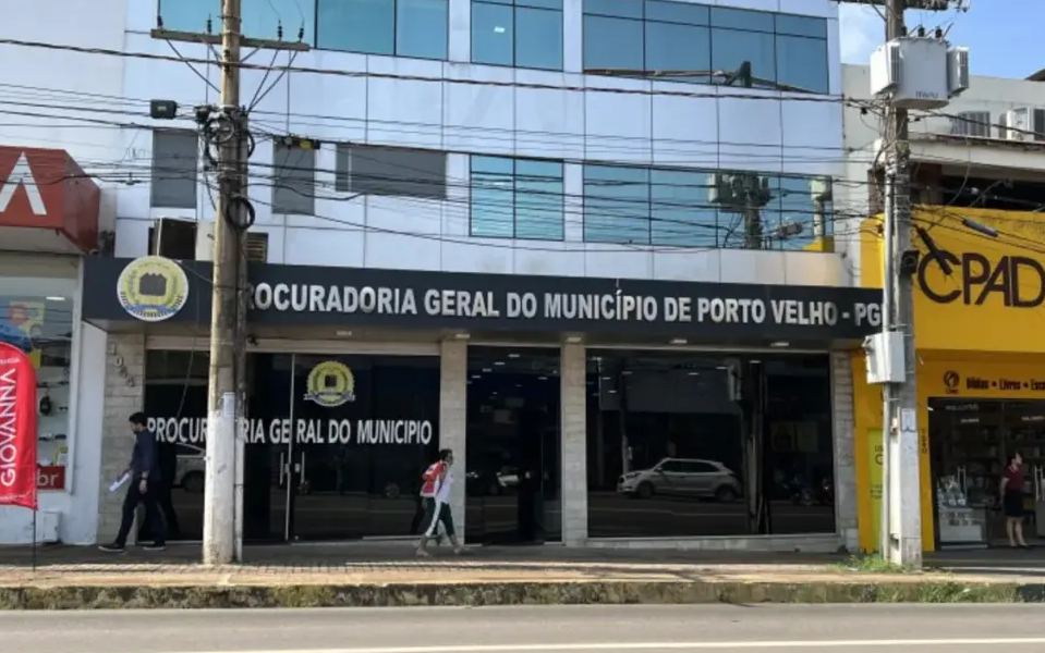 Prefeitura de Porto Velho abre concurso para Procurador com remuneração de R$ 22 mil