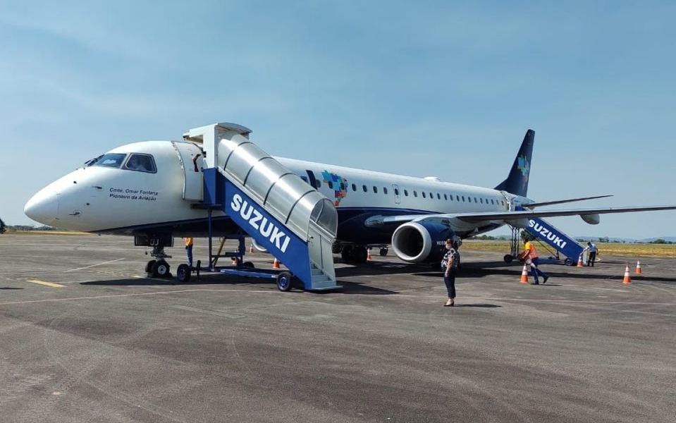Rondônia amplia malha aérea com novos voos em Ji-Paraná, Cacoal e Vilhena