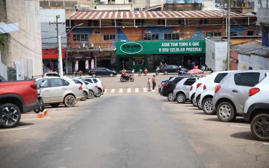 Centro ganha novas vagas e deve ampliar estacionamento na capital